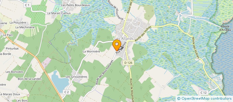 localisation de l'entreprise MONSIEUR JEROME BROTHIER à DOLUS-D'OLERON
