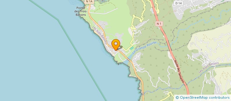 localisation de l'entreprise MONSIEUR JEROME BROTTIER  LES TROIS-BASSINS