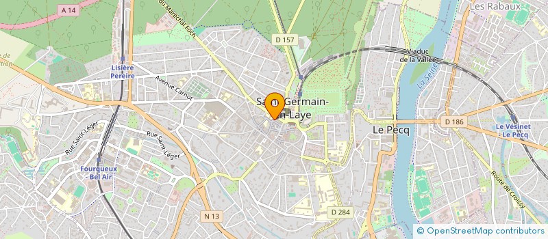 localisation de l'entreprise MONSIEUR JEROME BROU à SAINT-GERMAIN-EN-LAYE