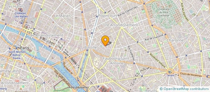 localisation de l'entreprise MONSIEUR JEROME BROUTIN  PARIS