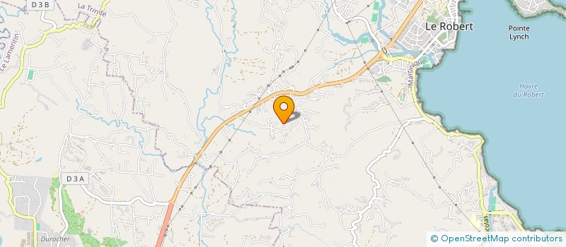 localisation de l'entreprise MONSIEUR JEROME BRULU  LE ROBERT