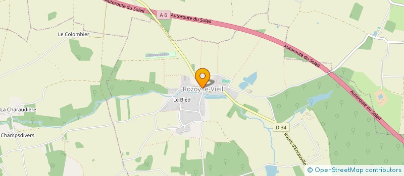 localisation de l'entreprise MONSIEUR JEROME BRUN  ROZOY-LE-VIEIL