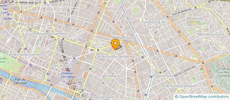 localisation de l'entreprise MONSIEUR JEROME BRUNET  PARIS