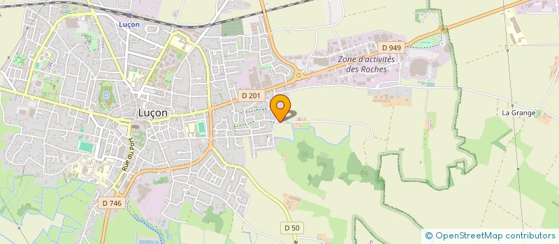 localisation de l'entreprise MONSIEUR JEROME BRUNET  LUCON