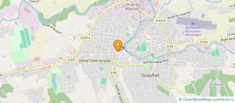 localisation de l'entreprise MONSIEUR JEROME BUCHET à GRAULHET