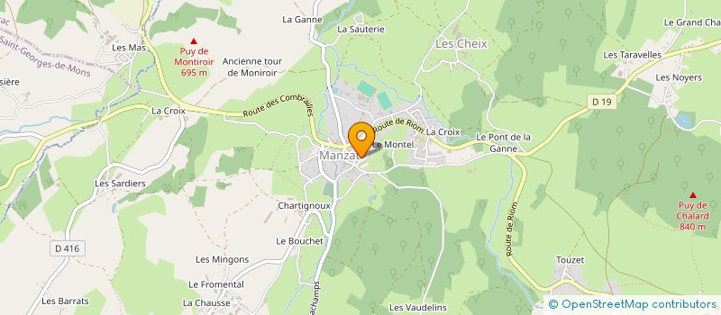 localisation de l'entreprise MONSIEUR JEROME BUFFE à CHARBONNIERES-LES-VARENNES