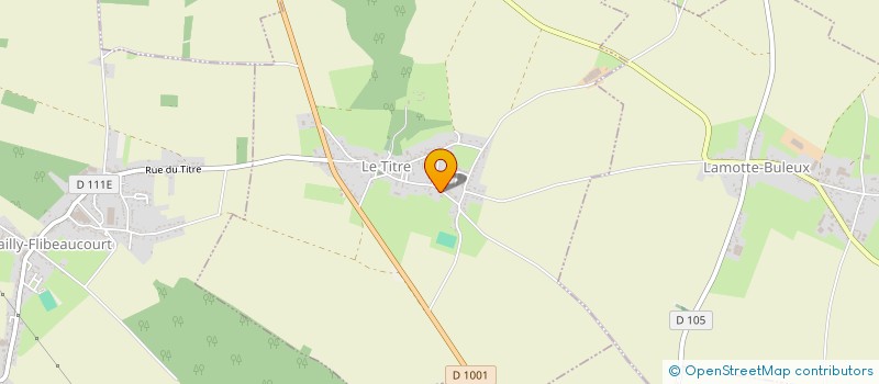 localisation de l'entreprise MONSIEUR JEROME BULTEL  LE TITRE