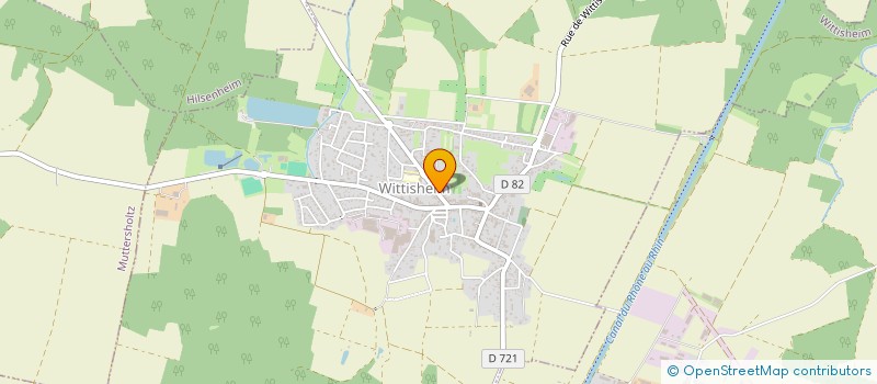 localisation de l'entreprise MONSIEUR JEROME BURGER  WITTISHEIM