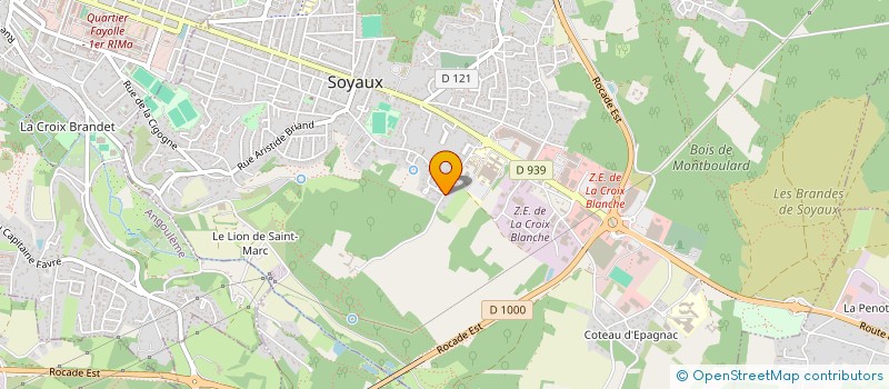 localisation de l'entreprise MONSIEUR JEROME BURGHGRAEVE  SOYAUX