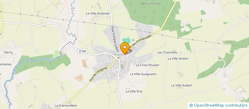 localisation de l'entreprise MONSIEUR JEROME BURLOT à PLELO