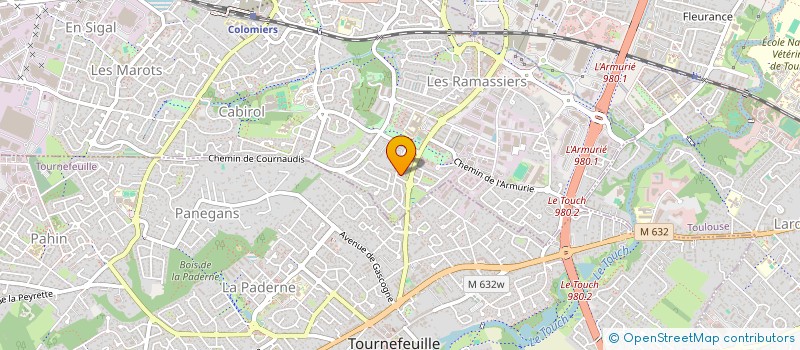 localisation de l'entreprise MONSIEUR JEROME CABANIE à COLOMIERS
