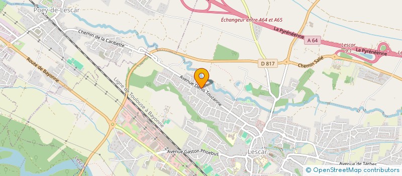 localisation de l'entreprise MONSIEUR JEROME CABRERA-PEREZ  LESCAR