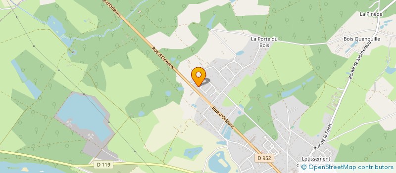 localisation de l'entreprise MONSIEUR JEROME CADROT à OUZOUER-SUR-LOIRE
