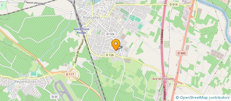 localisation de l'entreprise MONSIEUR JEROME CAIAZZO  RIVESALTES