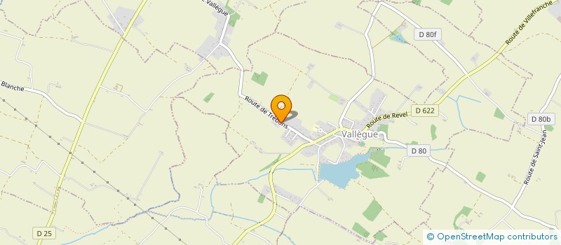 localisation de l'entreprise MONSIEUR JEROME CALASTRENG  MONTGAILLARD-LAURAGAIS