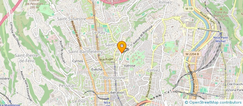 localisation de l'entreprise MONSIEUR JEROME CALLERI à NICE