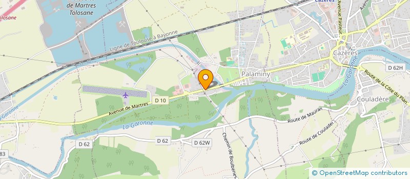 localisation de l'entreprise MONSIEUR JEROME CALVEL  PALAMINY