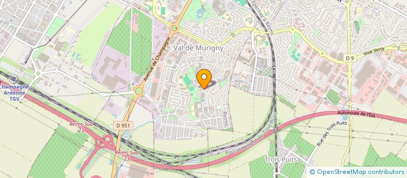 localisation de l'entreprise MONSIEUR JEROME CAMART  REIMS