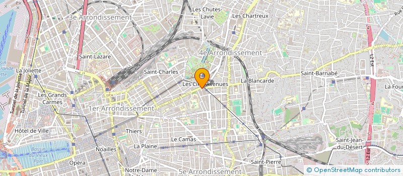 localisation de l'entreprise MONSIEUR JEROME CAMIL à MARSEILLE