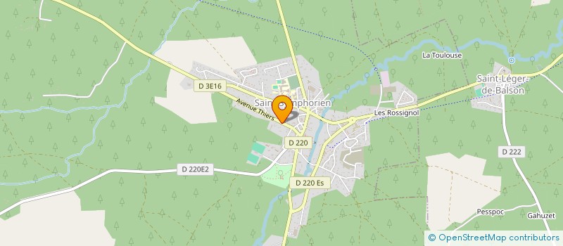 localisation de l'entreprise MONSIEUR JEROME CAMPOBASSO  SAINT-SYMPHORIEN