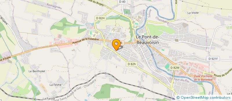 localisation de l'entreprise MONSIEUR JEROME CANO-BRUYERE  HERY-SUR-ALBY