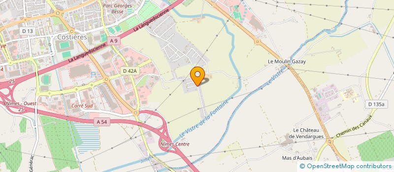 localisation de l'entreprise MONSIEUR JEROME CANTAREIL  NIMES