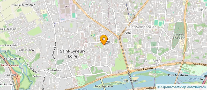 localisation de l'entreprise MONSIEUR JEROME CAPIAN  SAINT CYR SUR LOIRE