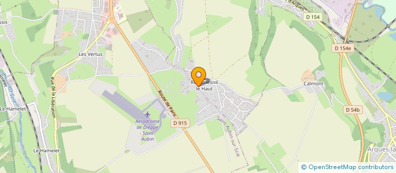 localisation de l'entreprise MONSIEUR JEROME CAPRON à SAINT-AUBIN-SUR-SCIE