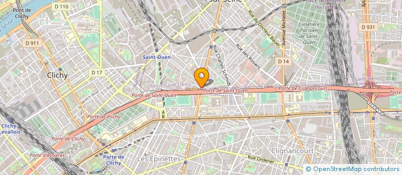 localisation de l'entreprise MONSIEUR JEROME CARBETI à SAINT-OUEN-SUR-SEINE