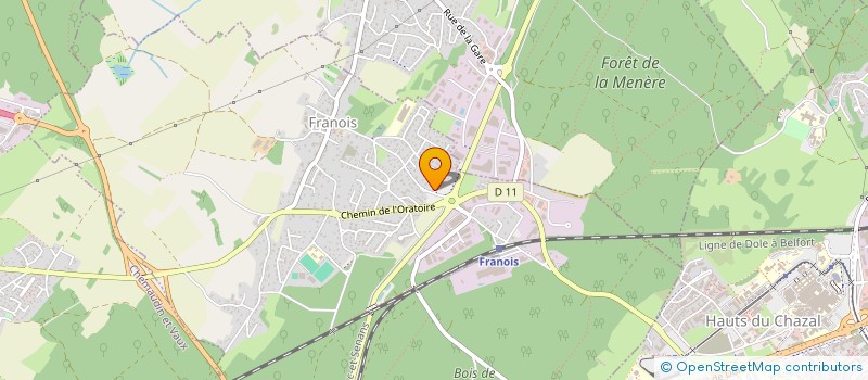 localisation de l'entreprise MONSIEUR JEROME CARDES  FRANOIS