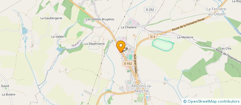 localisation de l'entreprise MONSIEUR JEROME CARLO à MOULINS-LA-MARCHE