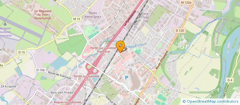 localisation de l'entreprise MONSIEUR JEROME CAROZZANI  PORTET-SUR-GARONNE