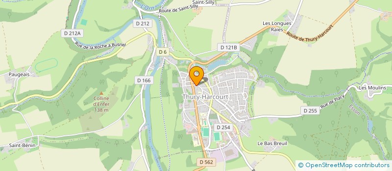 localisation de l'entreprise MONSIEUR JEROME CARRUETTE à THURY-HARCOURT-LE-HOM