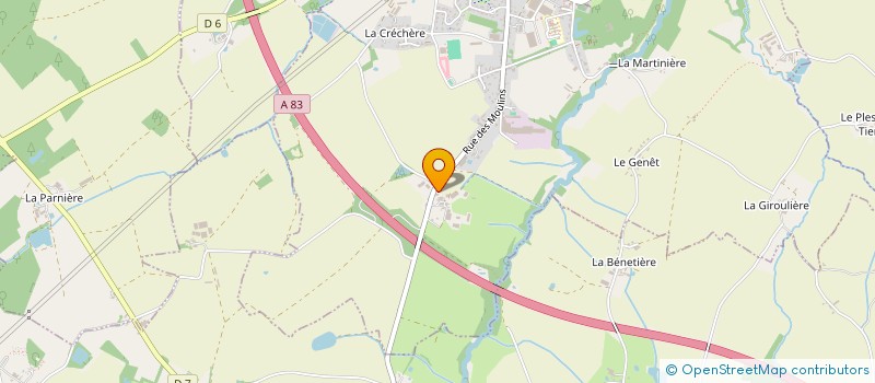 localisation de l'entreprise MONSIEUR JEROME CARVALHO  LA RABATELIERE