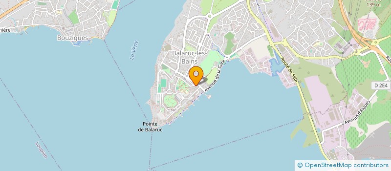 localisation de l'entreprise MONSIEUR JEROME CASSAR  BALARUC-LES-BAINS