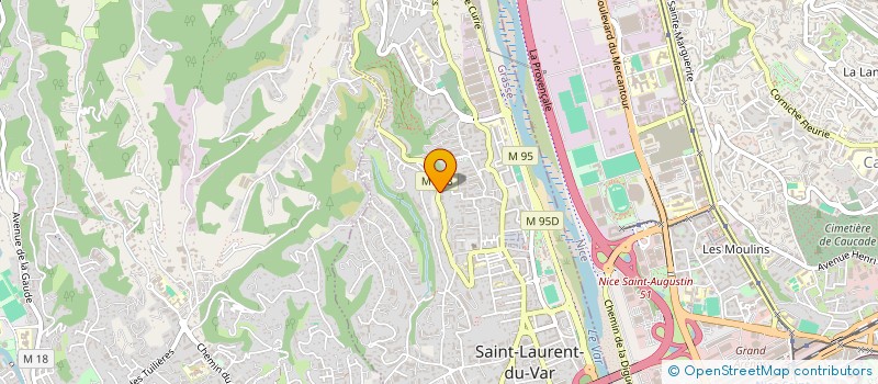 localisation de l'entreprise MONSIEUR JEROME CASTROS à SAINT-LAURENT-DU-VAR