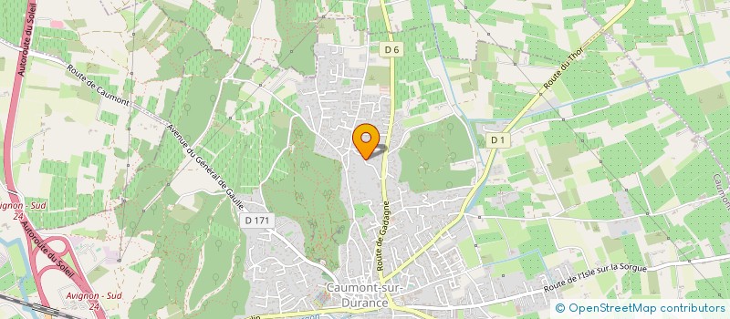 localisation de l'entreprise MONSIEUR JEROME CATTANEO à CAUMONT-SUR-DURANCE