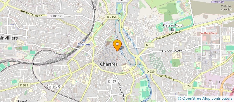 localisation de l'entreprise MONSIEUR JEROME CATY  CHARTRES