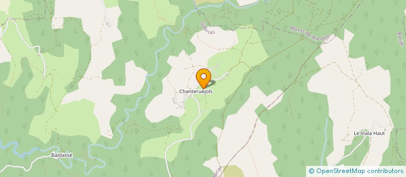 localisation de l'entreprise MONSIEUR JEROME CAUSSE  GABRIAS