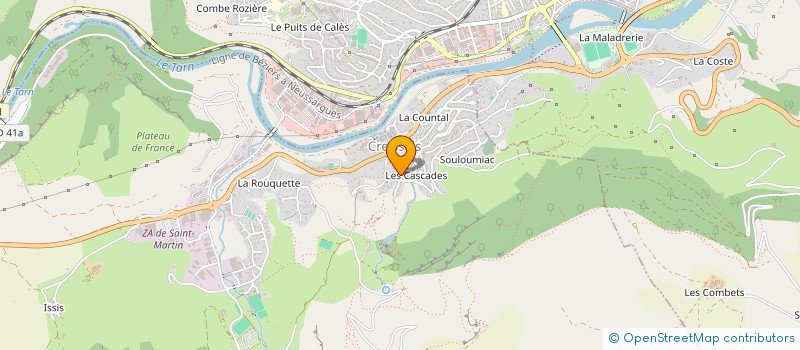 localisation de l'entreprise MONSIEUR JEROME CEDRIC CINQ  AGDE