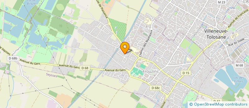 localisation de l'entreprise MONSIEUR JEROME CELLIER  FROUZINS