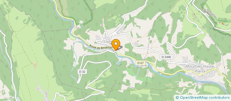 localisation de l'entreprise MONSIEUR JEROME CERCHIARO  LODS