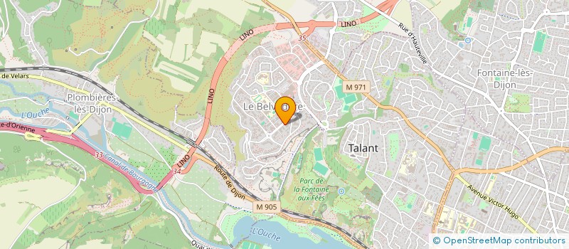 localisation de l'entreprise MONSIEUR JEROME CERF  TALANT