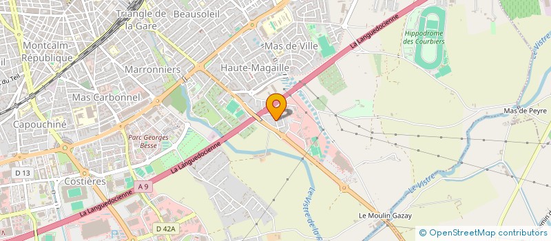 localisation de l'entreprise MONSIEUR JEROME CERVERA  NIMES