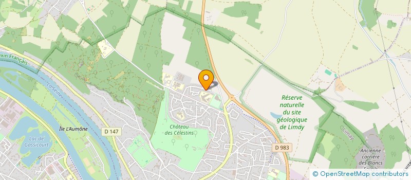 localisation de l'entreprise MONSIEUR JEROME CHAIBRIANT  LIMAY