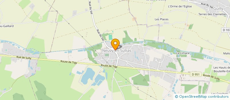 localisation de l'entreprise MONSIEUR JEROME CHAMBORD à NEUVY-EN-SULLIAS