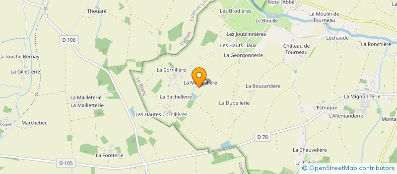 localisation de l'entreprise MONSIEUR JEROME CHAMPIGNY à MARTIZAY
