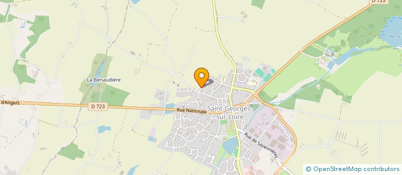 localisation de l'entreprise MONSIEUR JEROME CHANCEREUL à SAINT-GEORGES-SUR-LOIRE