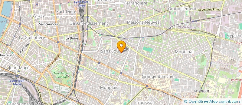 localisation de l'entreprise MONSIEUR JEROME CHANE-YOCK-NAM  LYON