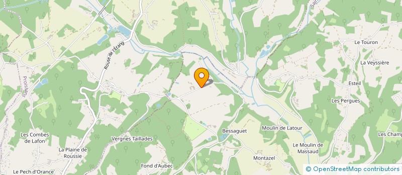 localisation de l'entreprise MONSIEUR JEROME CHAPOULIE  SAINTE-NATHALENE